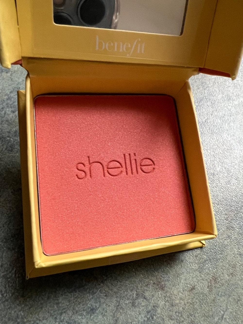 Benefit Shellie Pressed Blush — Coral Pink